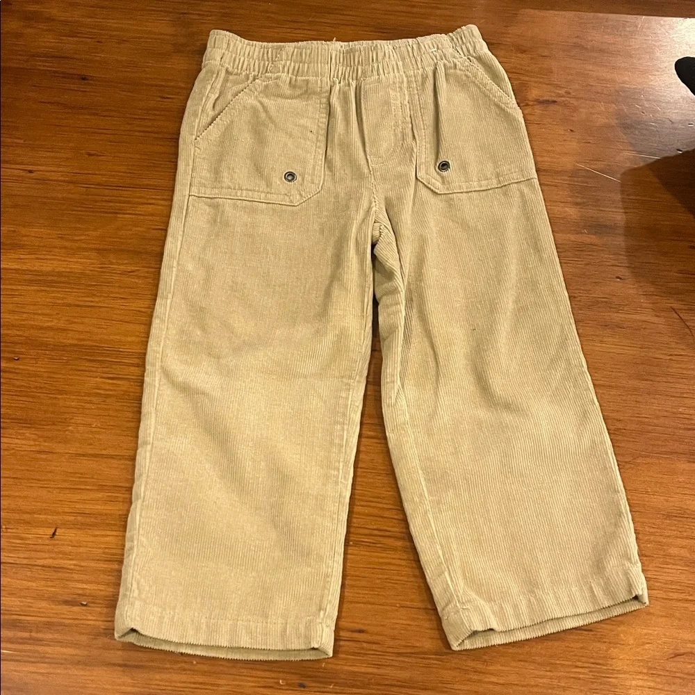Okie Dokie and Sam and George 2 Pair of Corduroy Pants tan black Boys Size 2T